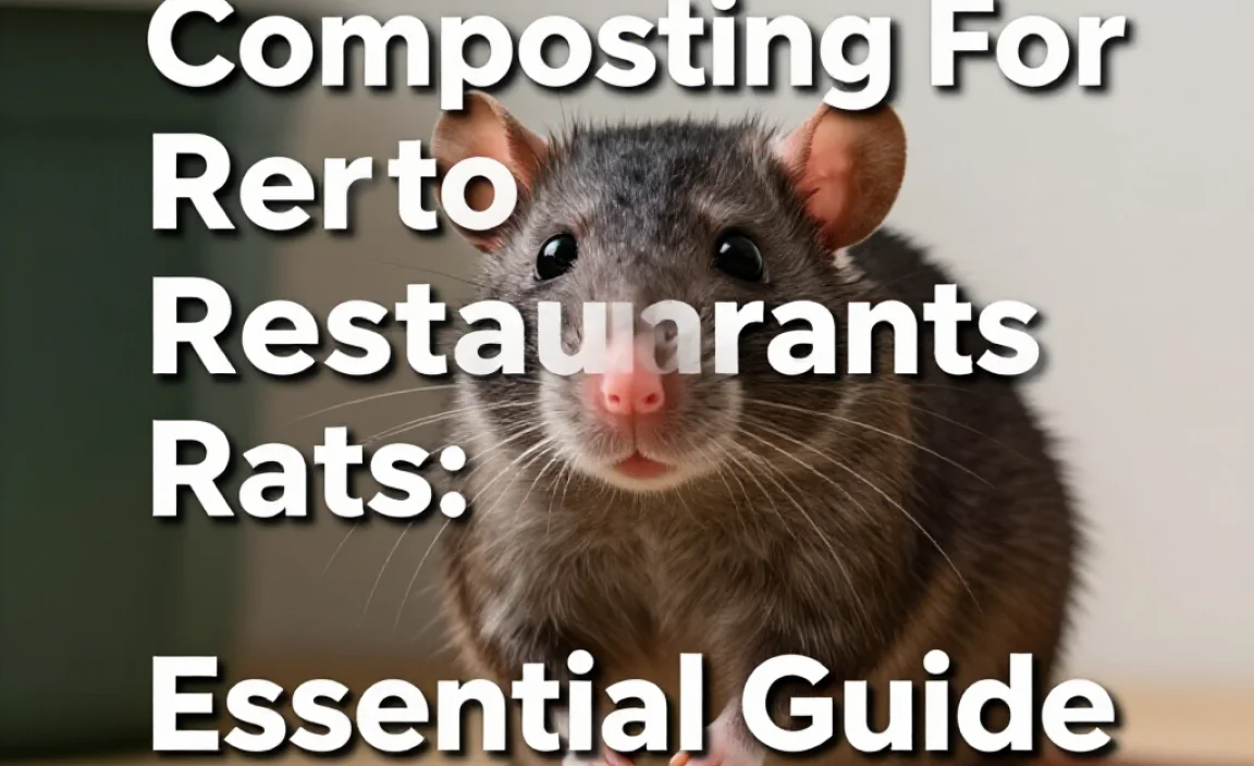 Composting For Restaurants Rats: Essential Guide