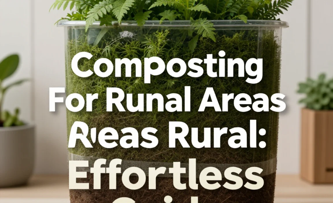 Composting For Rural Areas Rural: Effortless Guide