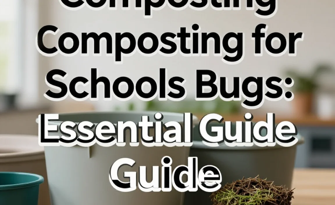 Composting for Schools Bugs: Essential Guide
