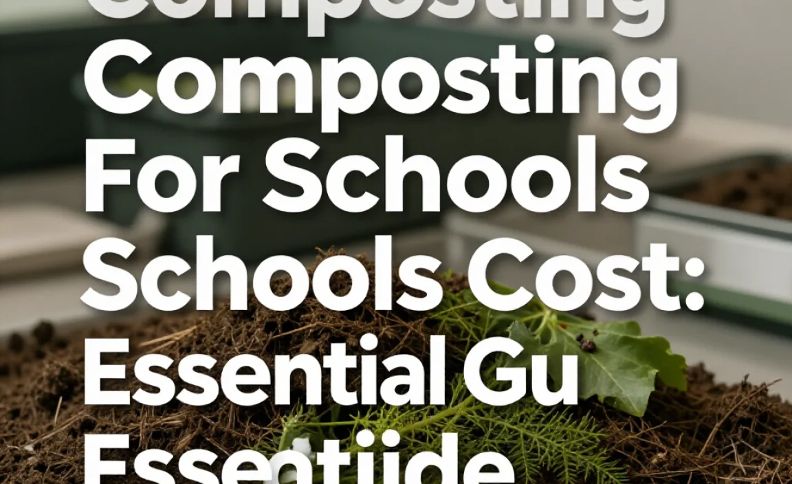 Composting For Schools Cost: Essential Guide