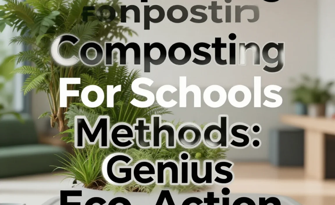 Composting For Schools Methods: Genius Eco-Action