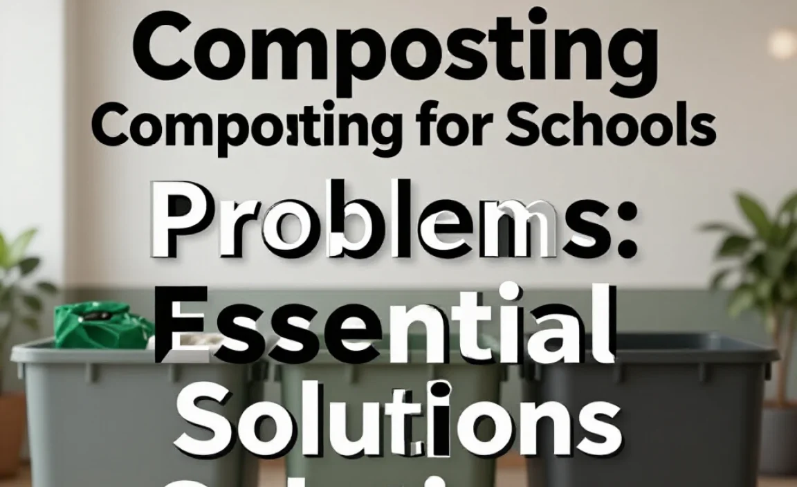 Composting for Schools Problems: Essential Solutions