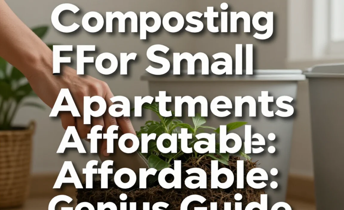 Composting For Small Apartments Affordable: Genius Guide