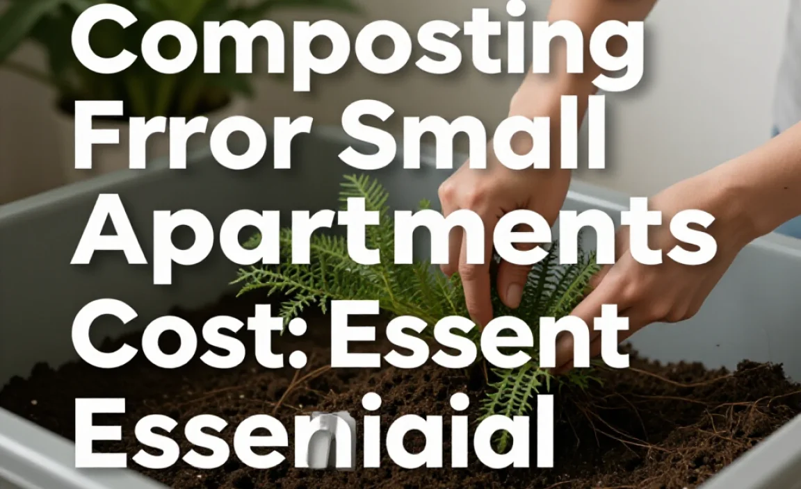 Composting For Small Apartments Cost: Essential Guide