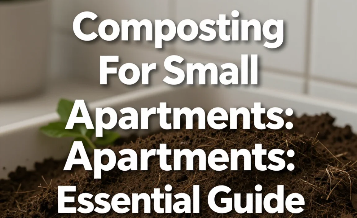 Composting For Small Apartments: Essential Guide