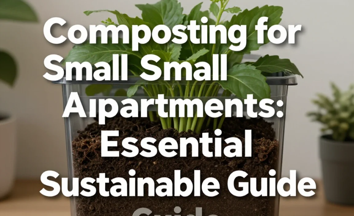 Composting for Small Apartments: Essential Sustainable Guide
