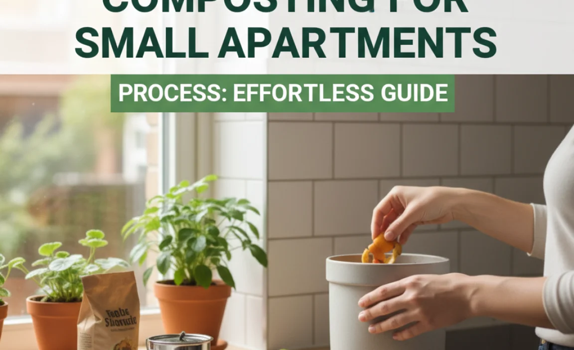 Composting For Small Apartments Process: Effortless Guide