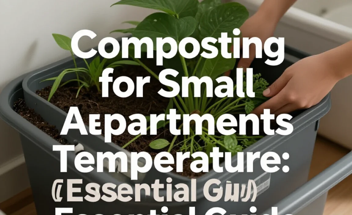 Composting for Small Apartments Temperature: Essential Guide