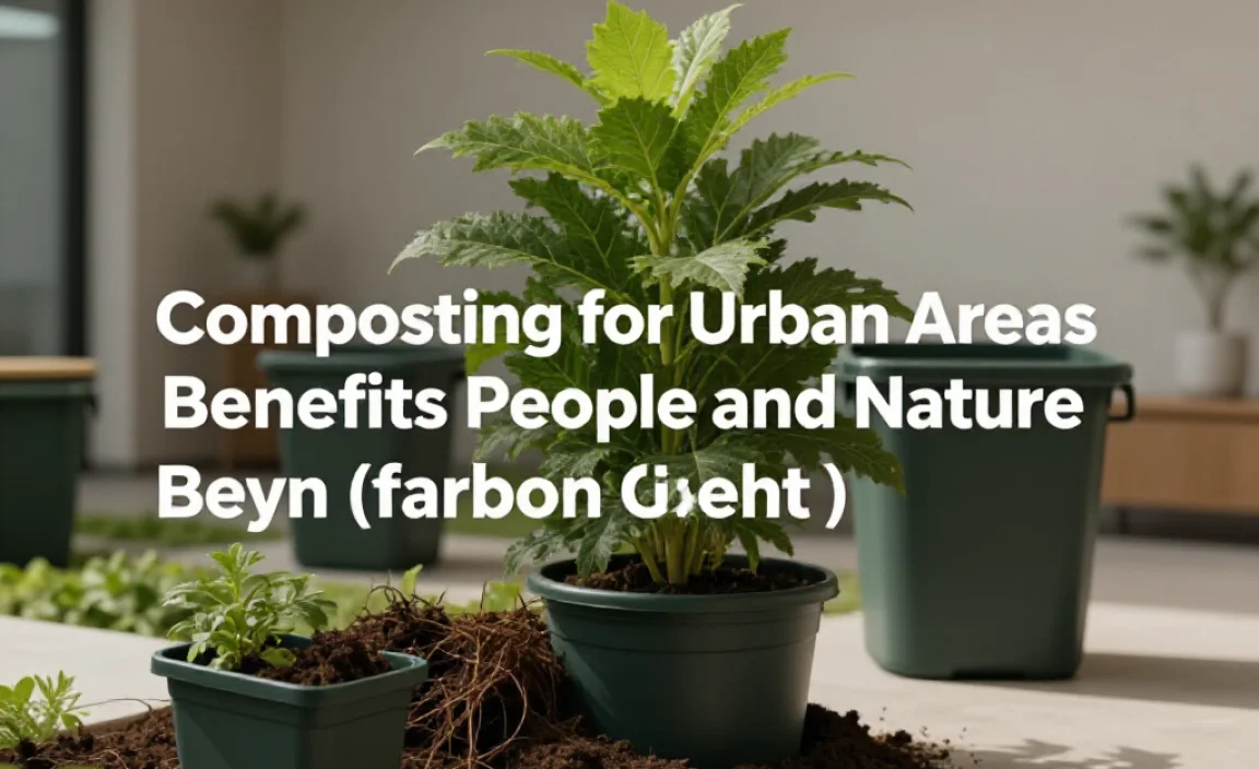 Composting for Urban Areas Benefits People and Nature