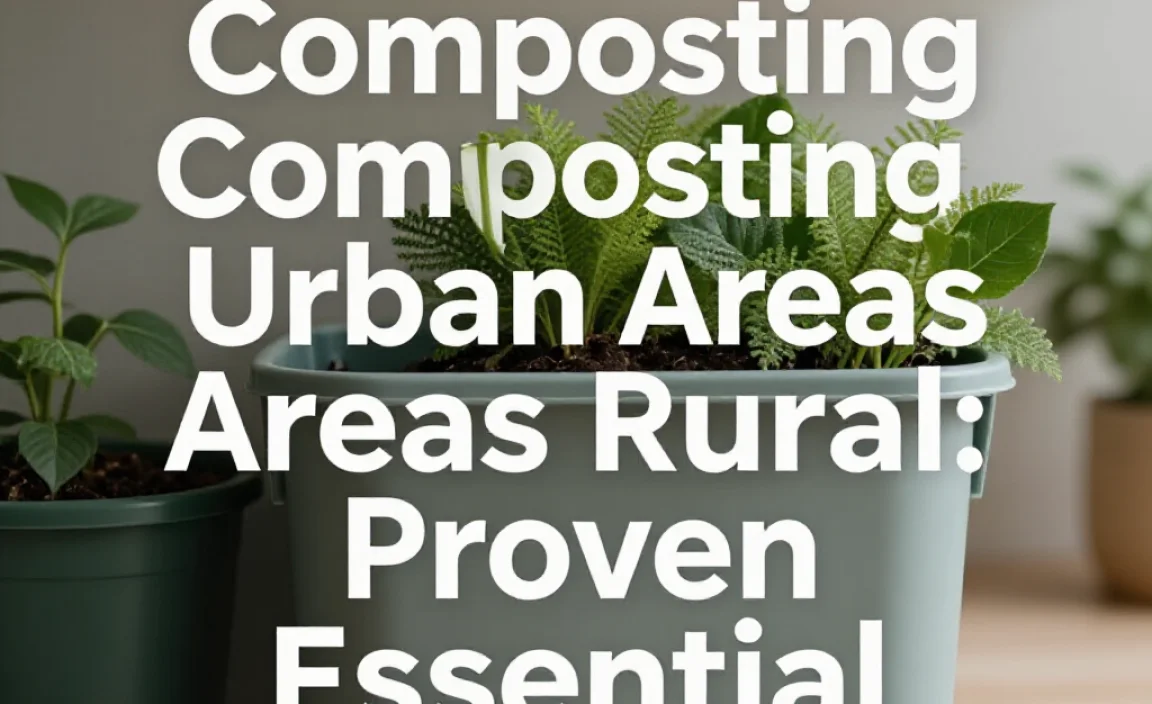 Composting For Urban Areas Rural: Proven Essential
