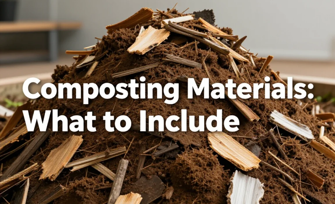 Composting Materials: What to Include