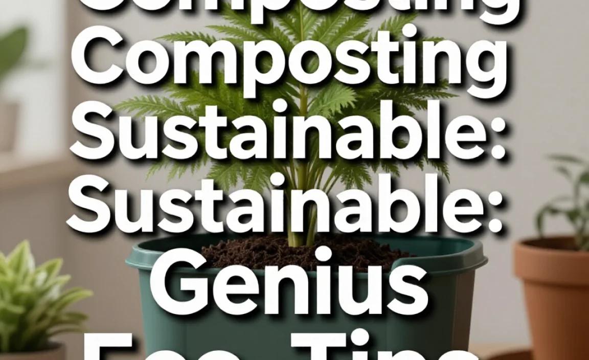 Composting Sustainable: Genius Eco-Tips
