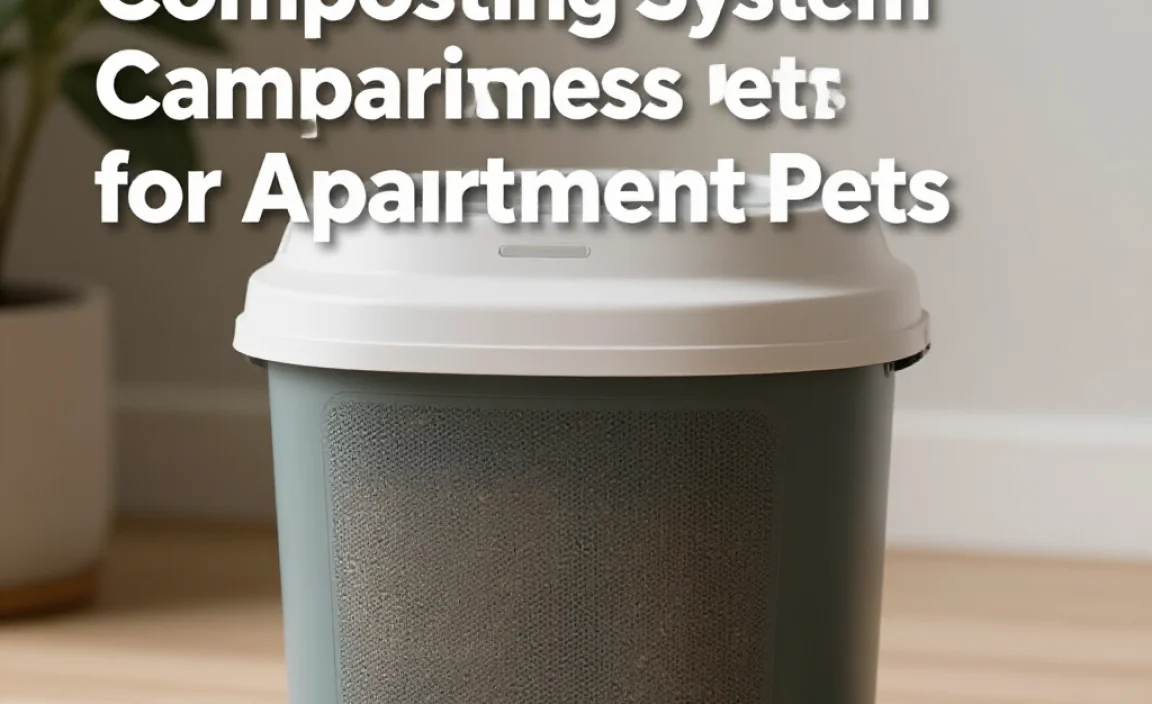 Composting System Comparison for Apartment Pets