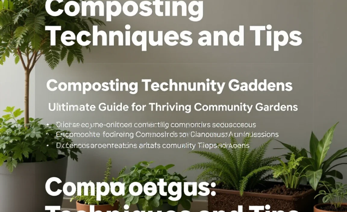 Composting Techniques and Tips