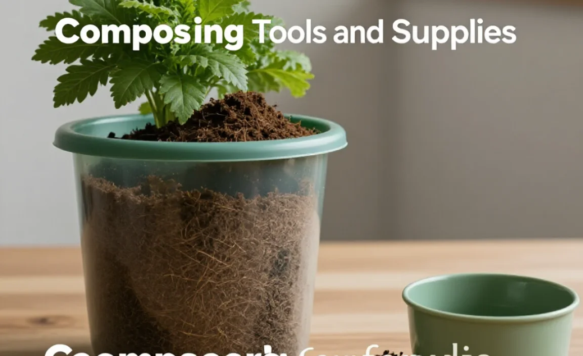 Composting Tools and Supplies