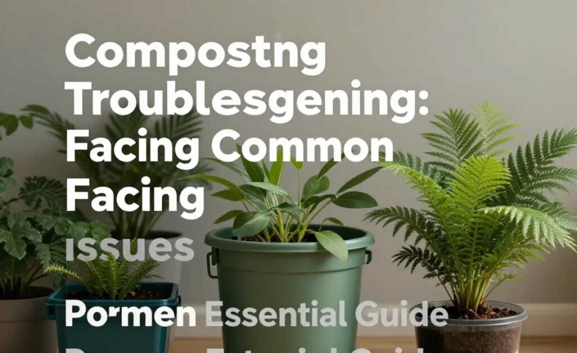 Composting Troubleshooting: Facing Common Issues