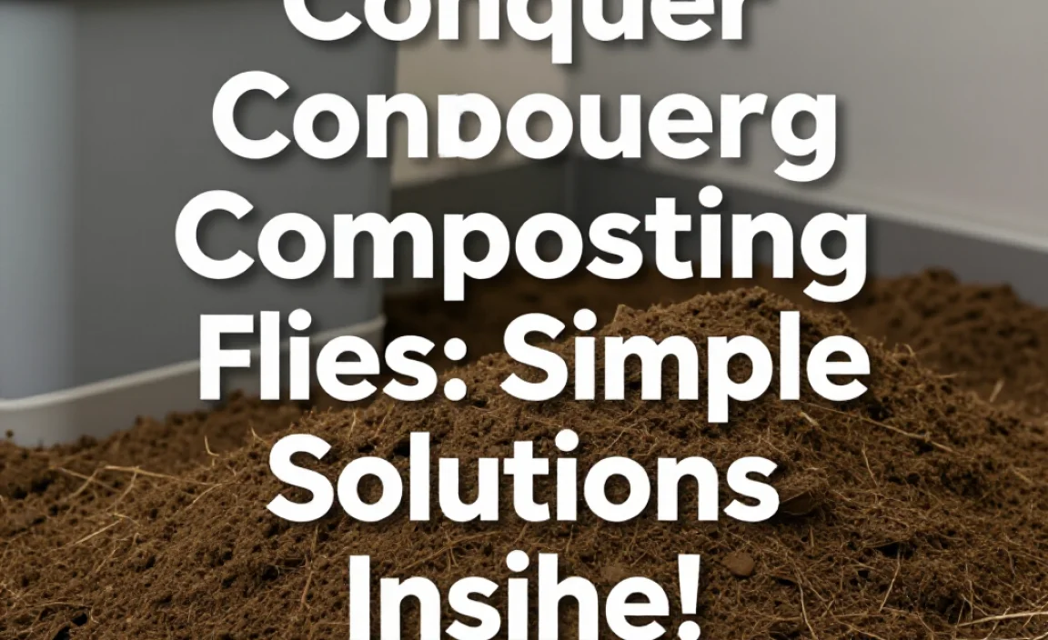 Conquer Composting Flies: Simple Solutions Inside!