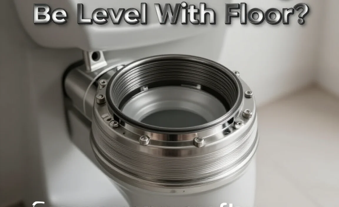 Consequences of an Unleveled Toilet Flange