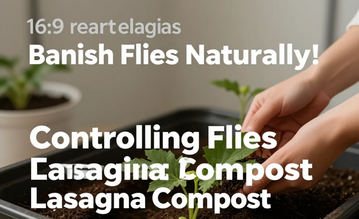 Controlling Flies in Lasagna Compost