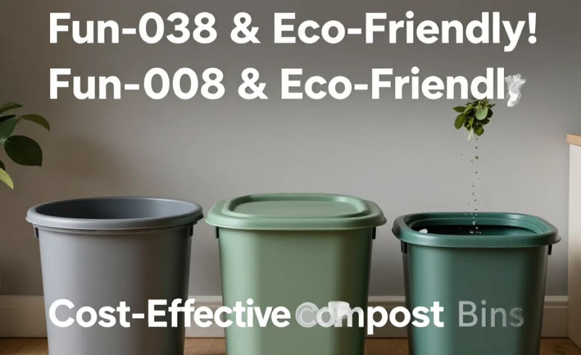 Cost-Effective Compost Bins