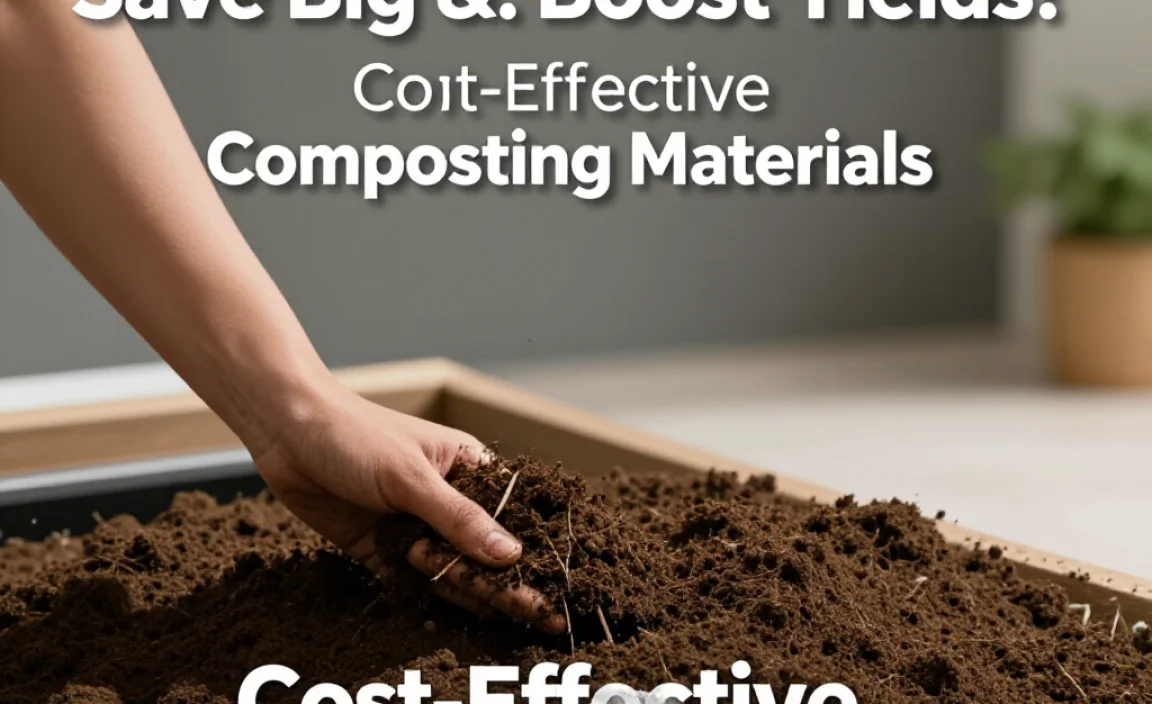 Cost-Effective Composting Materials