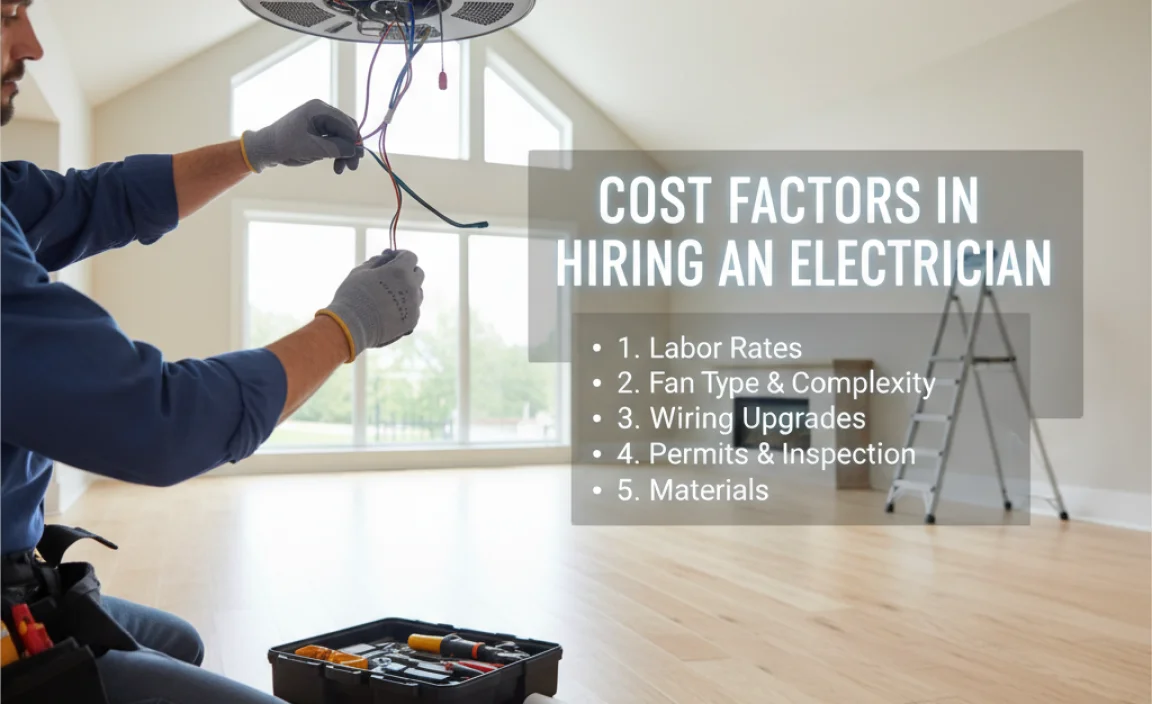 Cost Factors in Hiring an Electrician