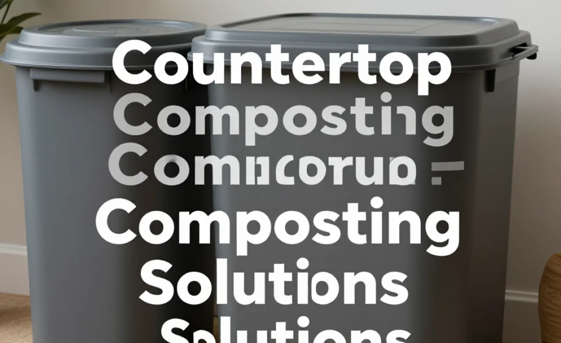 Countertop Composting Solutions