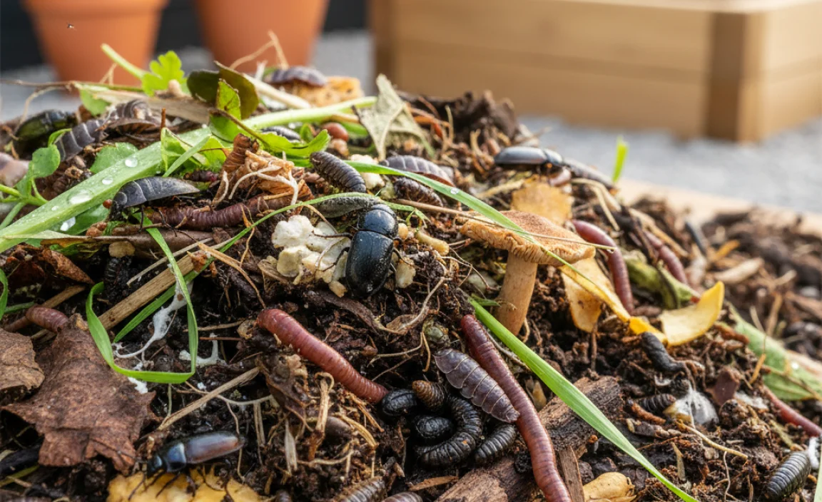 Creating a Bug-Friendly Compost Heap Environment