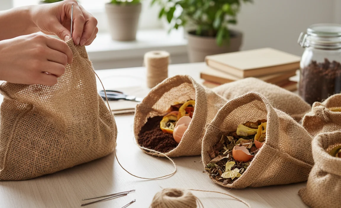 Creating Your Compost Bags: Step-by-Step