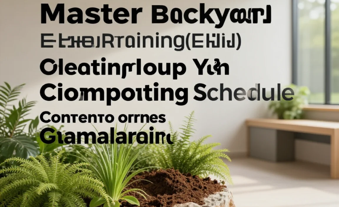 Creating Your Composting Schedule