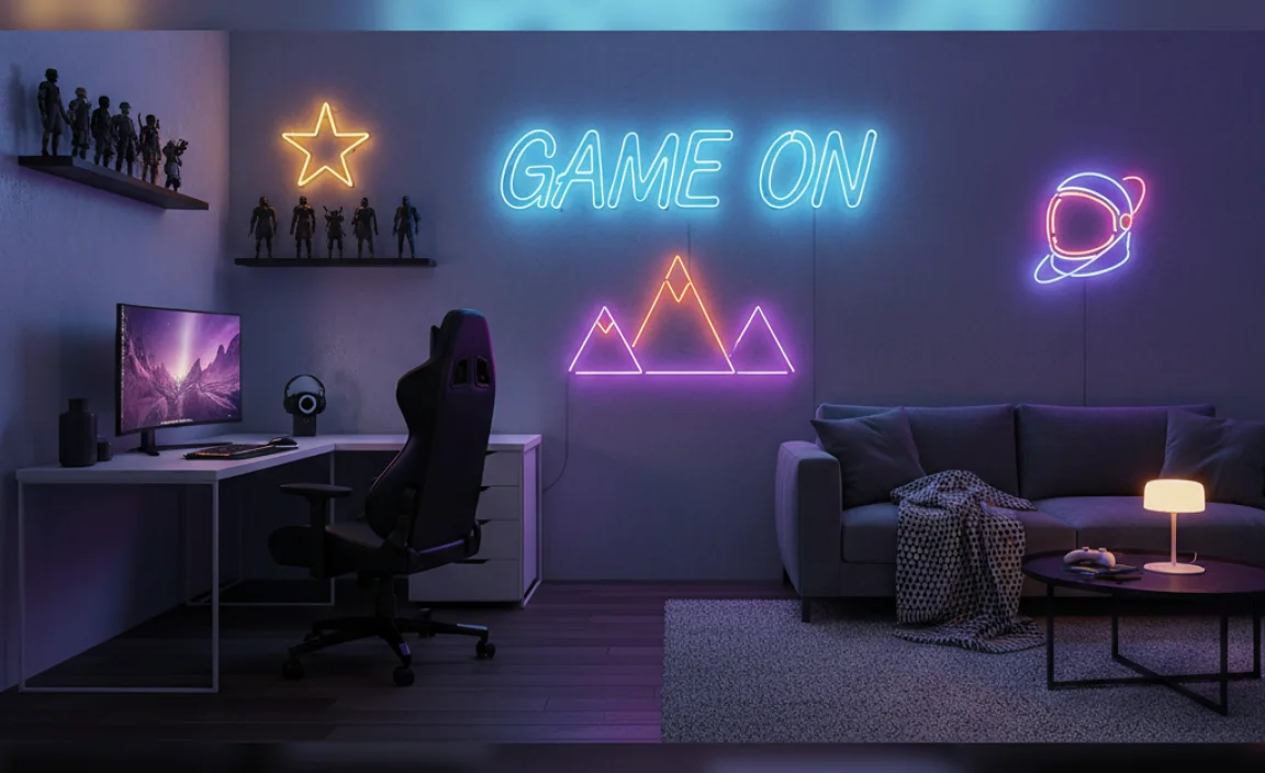 Creative Ways to Use Neon Signs in Your Room