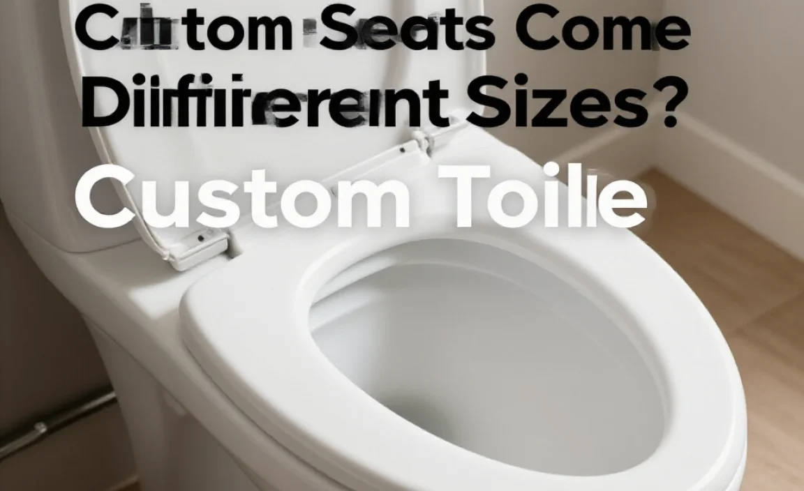 Custom Toilet Seat Options