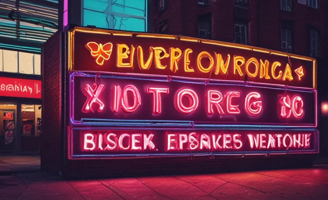 Customization of Neon Signs