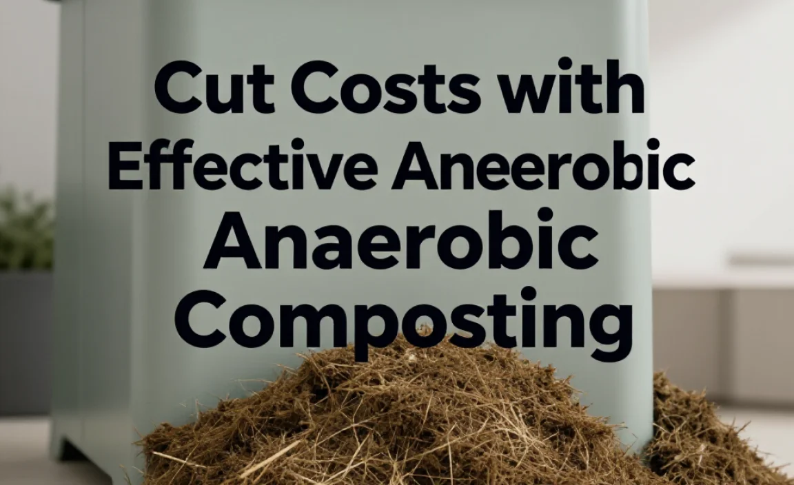 Cut Costs with Effective Anaerobic Composting