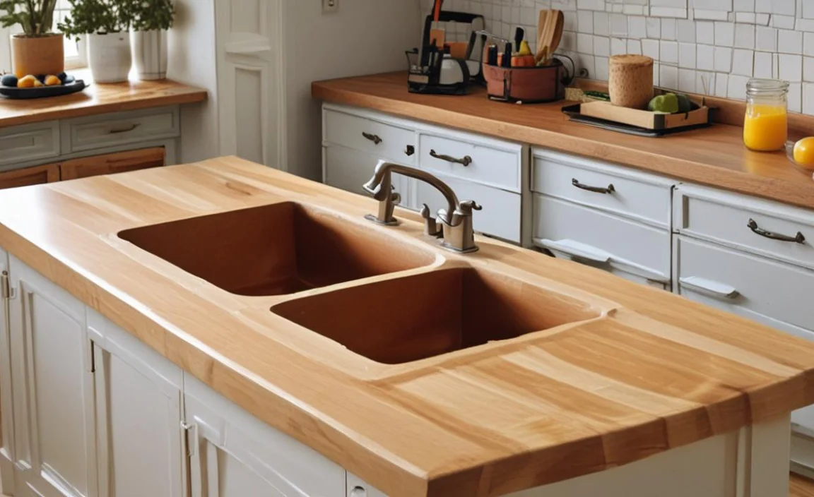 Cutting the Sink Hole