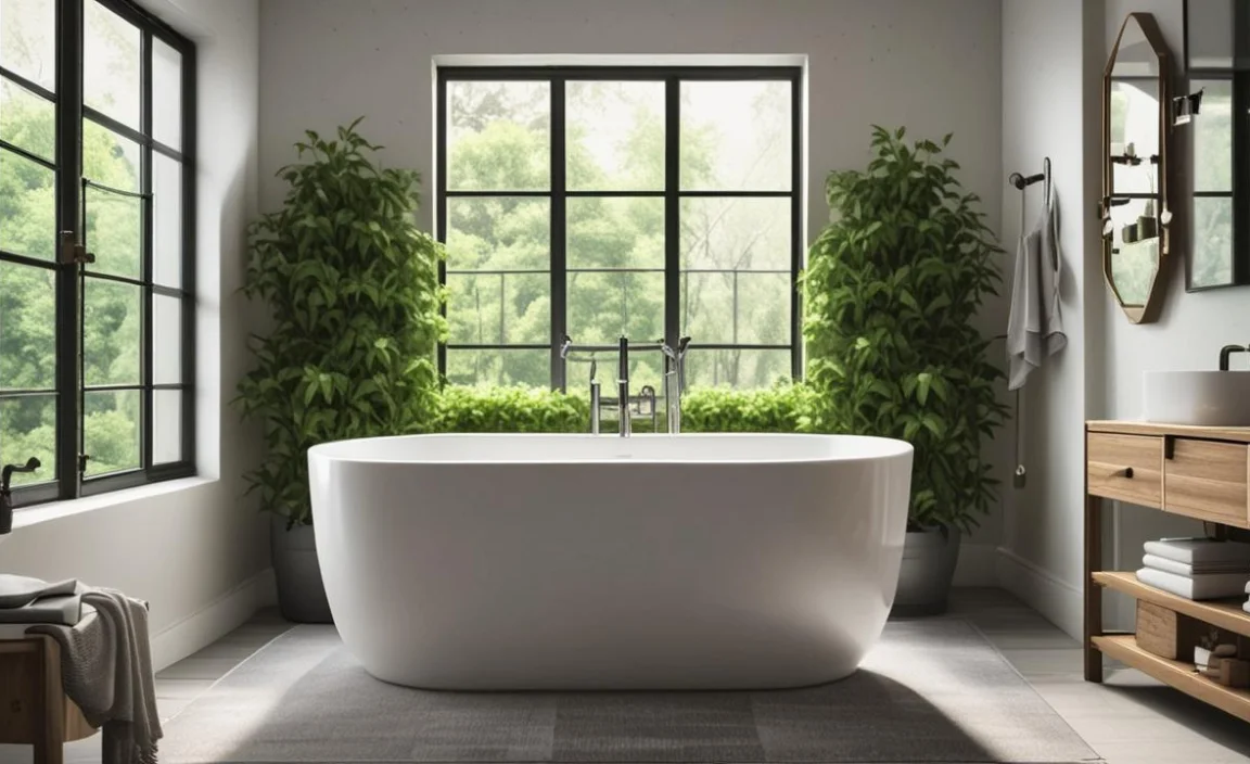 Decorating Your Garden Bathtub Area