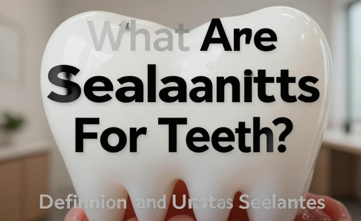Definition and Purpose of Dental Sealants