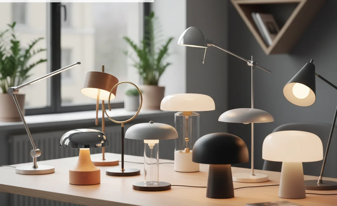 Design and Aesthetics of Desk Lights