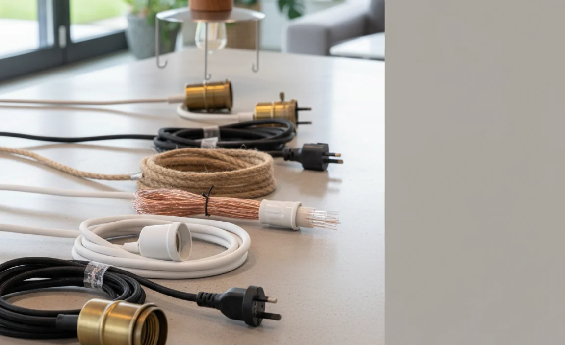 Design Considerations for Pendant Light Cords