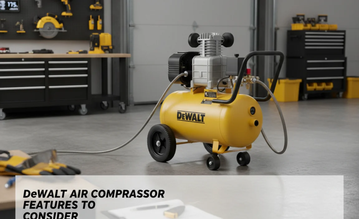 DeWalt Air Compressor Features to Consider