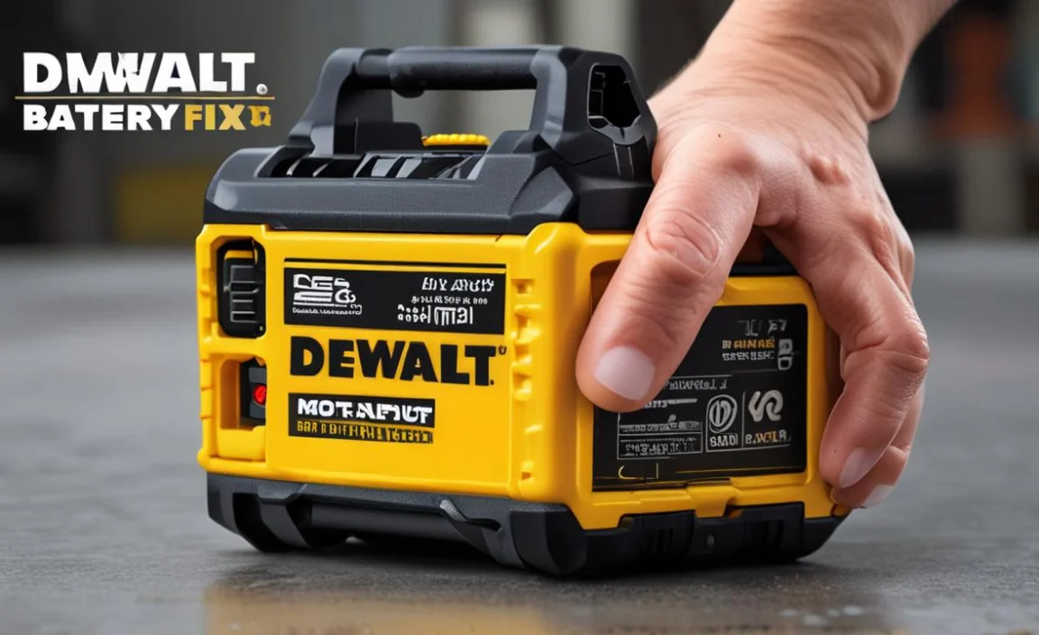Dewalt Battery Hot Cold Delay Fix: A Quick Guide