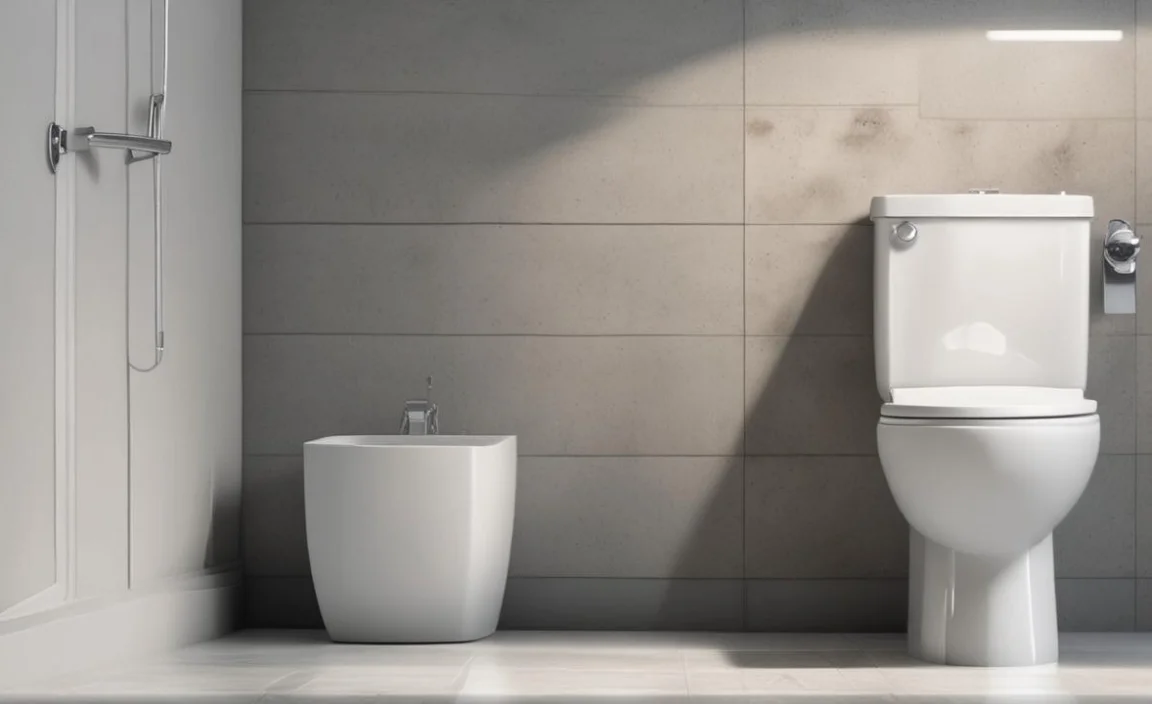 Diagram of a Toilet Flushing Mechanism