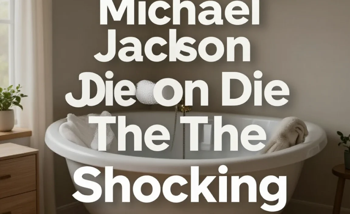 Did Michael Jackson Die On The Toilet? The Shocking Truth!