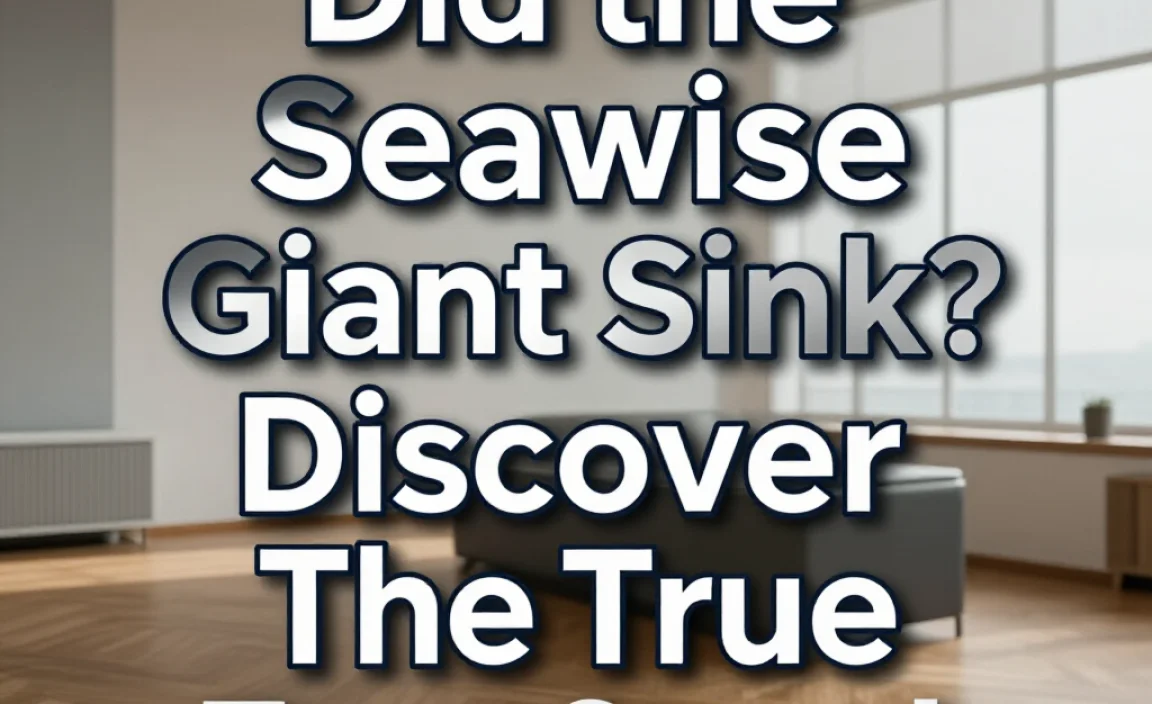 Did The Seawise Giant Sink? Discover The True Story!