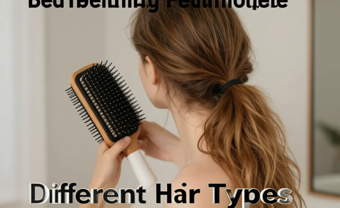 Different Hair Types and Brushing Techniques