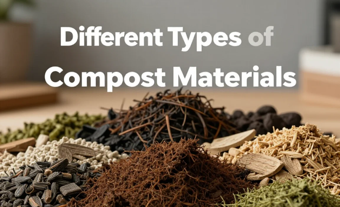 Different Types of Compost Materials