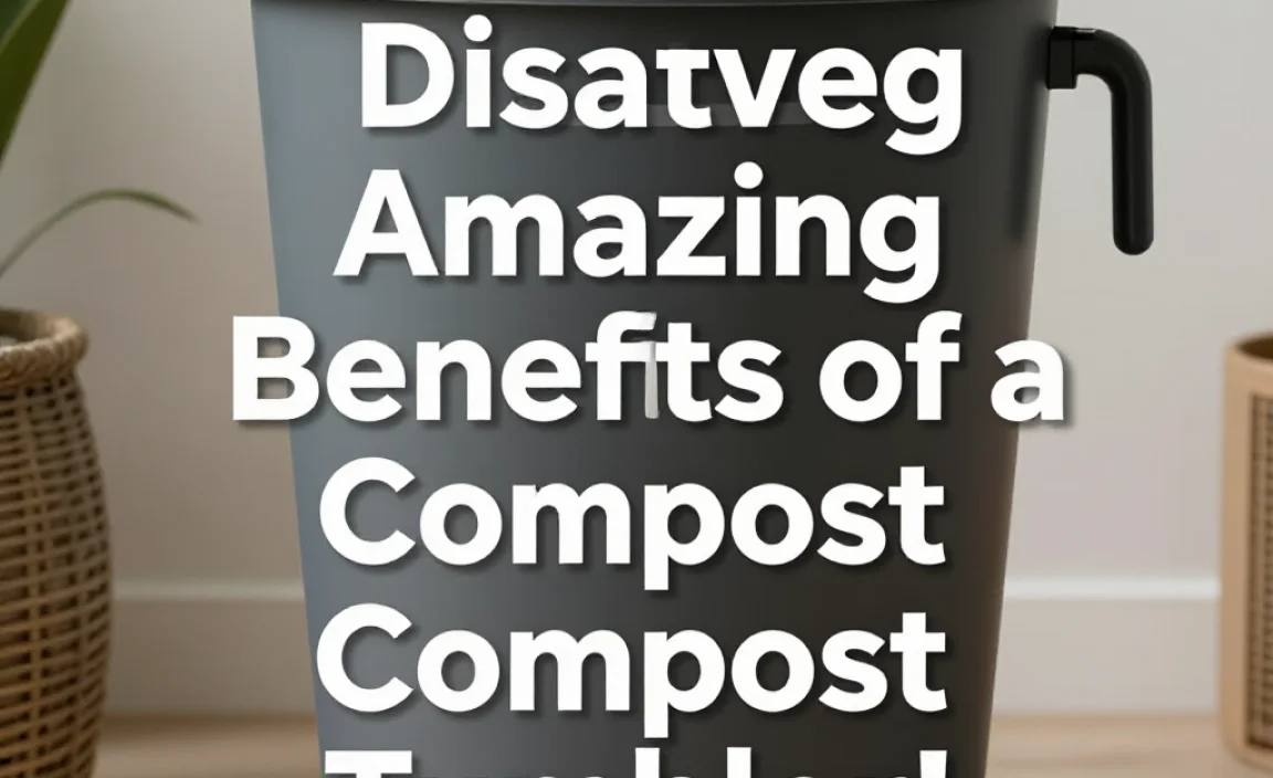 Discover Amazing Benefits of a Compost Tumbler!