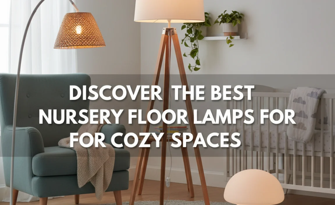 Discover The Best Nursery Floor Lamps For Cozy Spaces