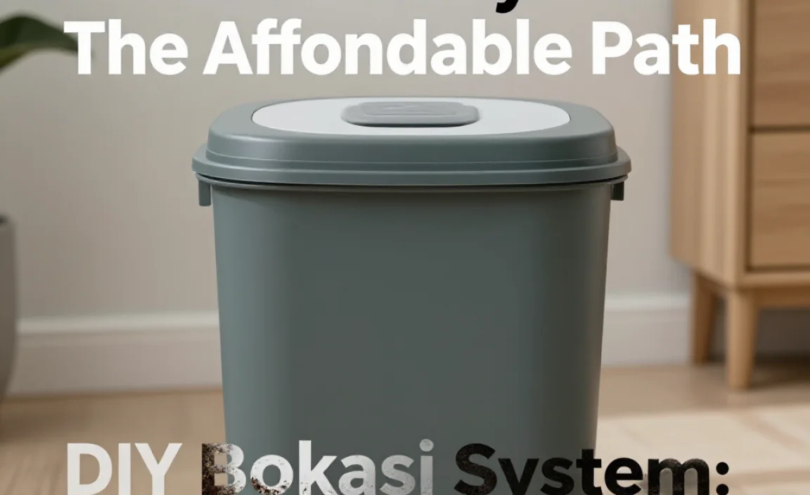 DIY Bokashi System: The Affordable Path