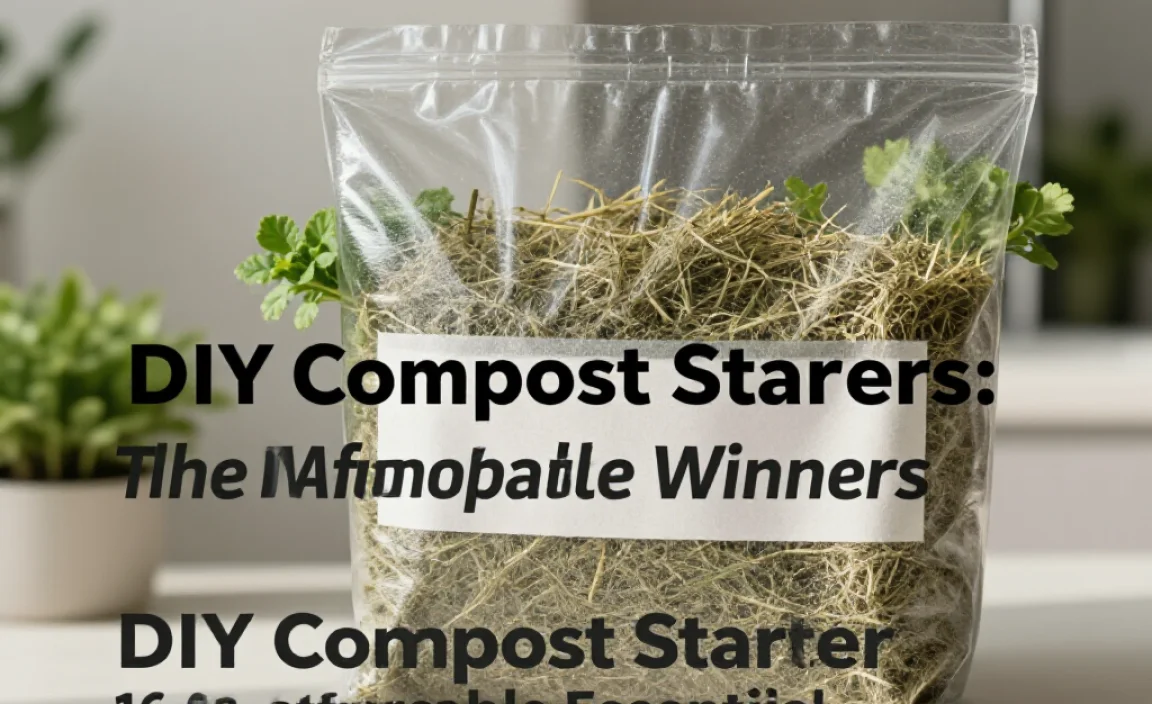 DIY Compost Starters: The Wallet-Friendly Winners